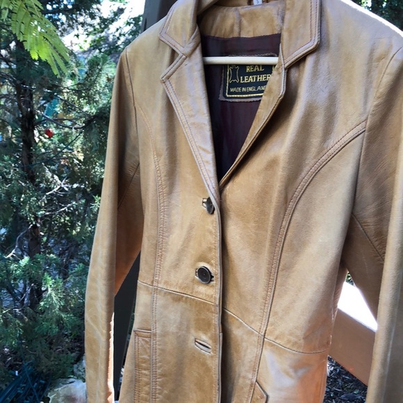 Vintage Leather Jacket (Purchased London, UK, circa 2002) - Picture 3 of 7